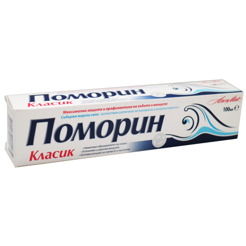 Паста зубная classic Pomorin 100 ml